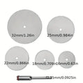 6Pcs Mini Circular Saw Blades Cutting Discs for Rotary Tools Rotary Tool Blades PLUSH 6PCS