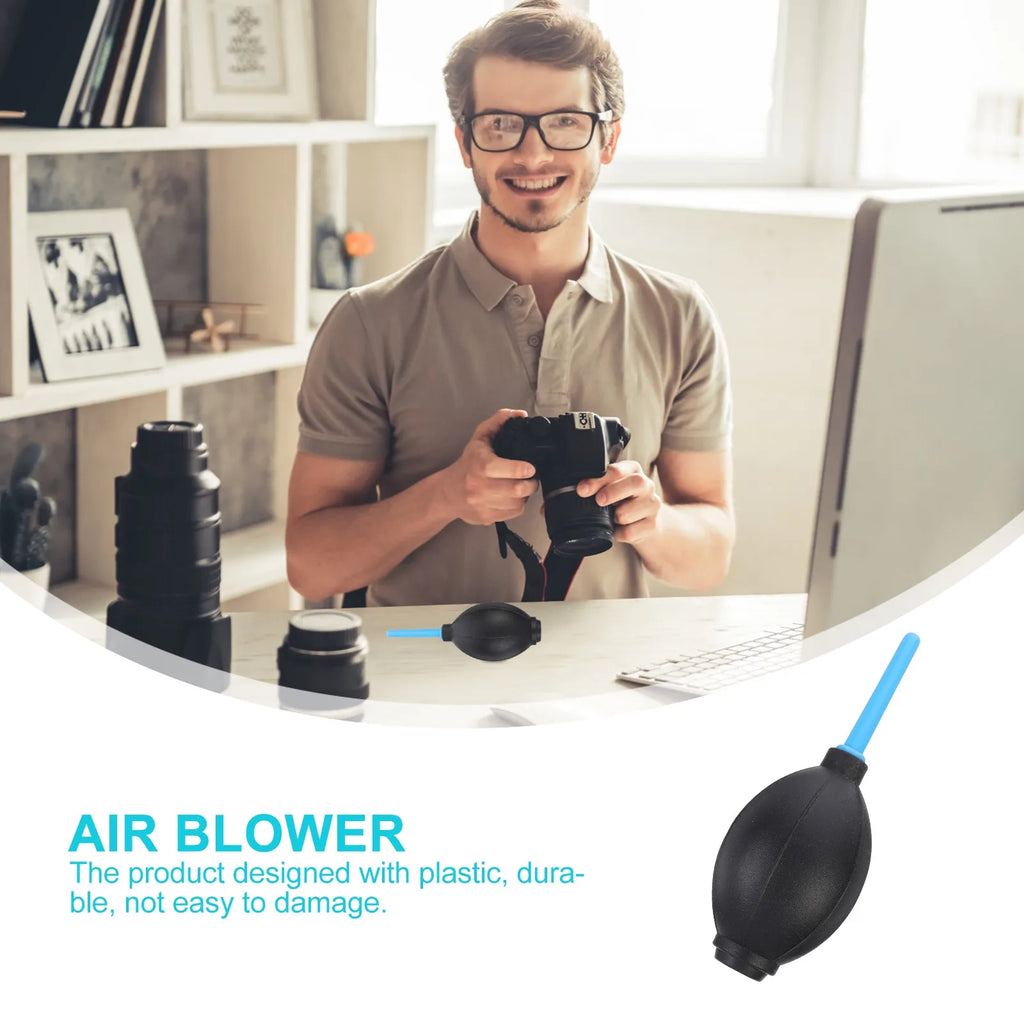 3-Pack Mini Squeeze Ball Air Blower – Camera & Keyboard Duster Air Blower Cleaner PLUSH
