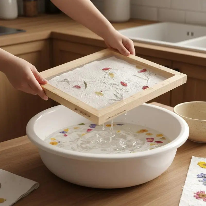 DIY Wooden Paper Making Frame & Screen Mould – Multi-Size Papermaking Mould Frame PLUSH