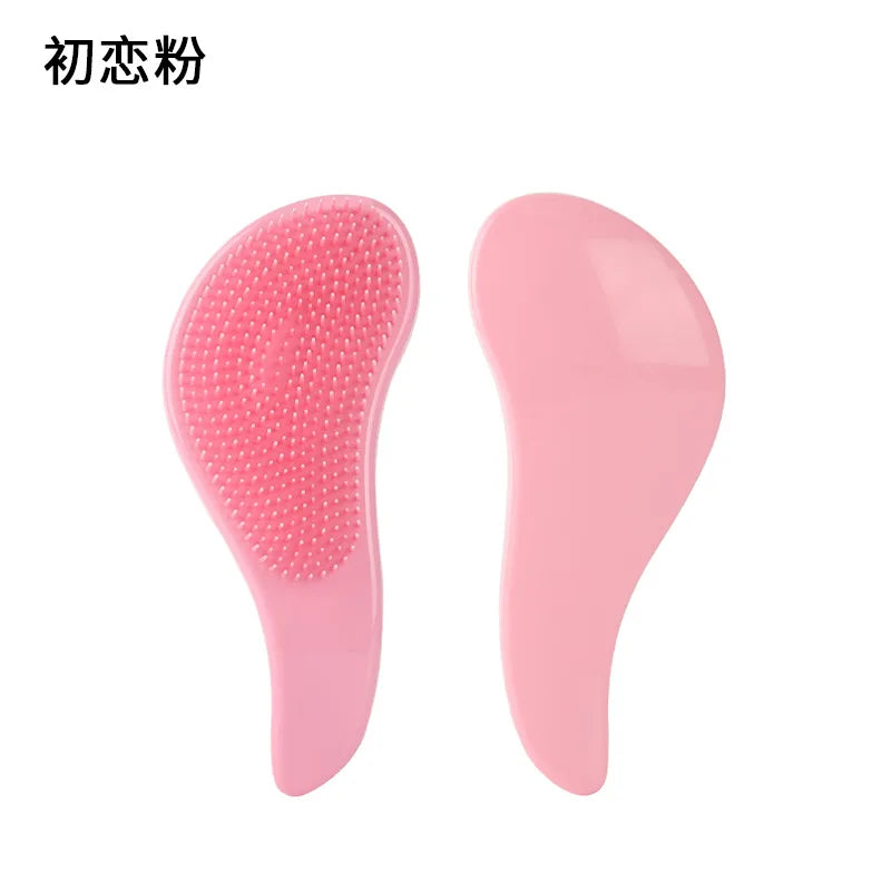 Marble Anti-Static Detangling Massage Hair Comb | Salon Brush Hair Detangling Comb PLUSH 1