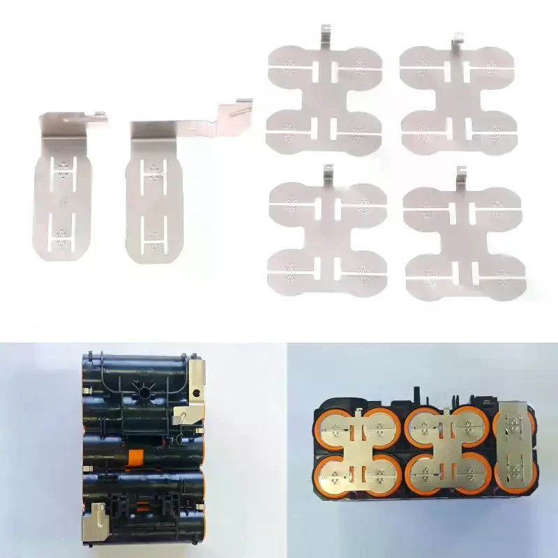 18V Battery Tab Kit – Nickel Sheets & Connectors 18650/21700 Battery Tab Kit PLUSH