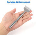 Telescopic Stainless Steel Back Scratcher – Portable Gift Back Scratcher PLUSH 1PCS