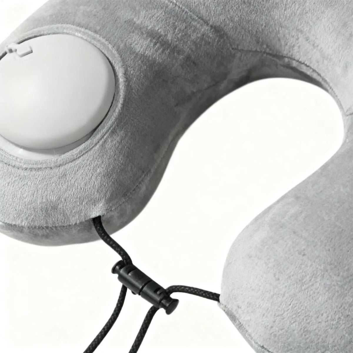 Inflatable U-Shape Travel Neck Pillow – Plush Portable Support Travel Neck Pillow PLUSH