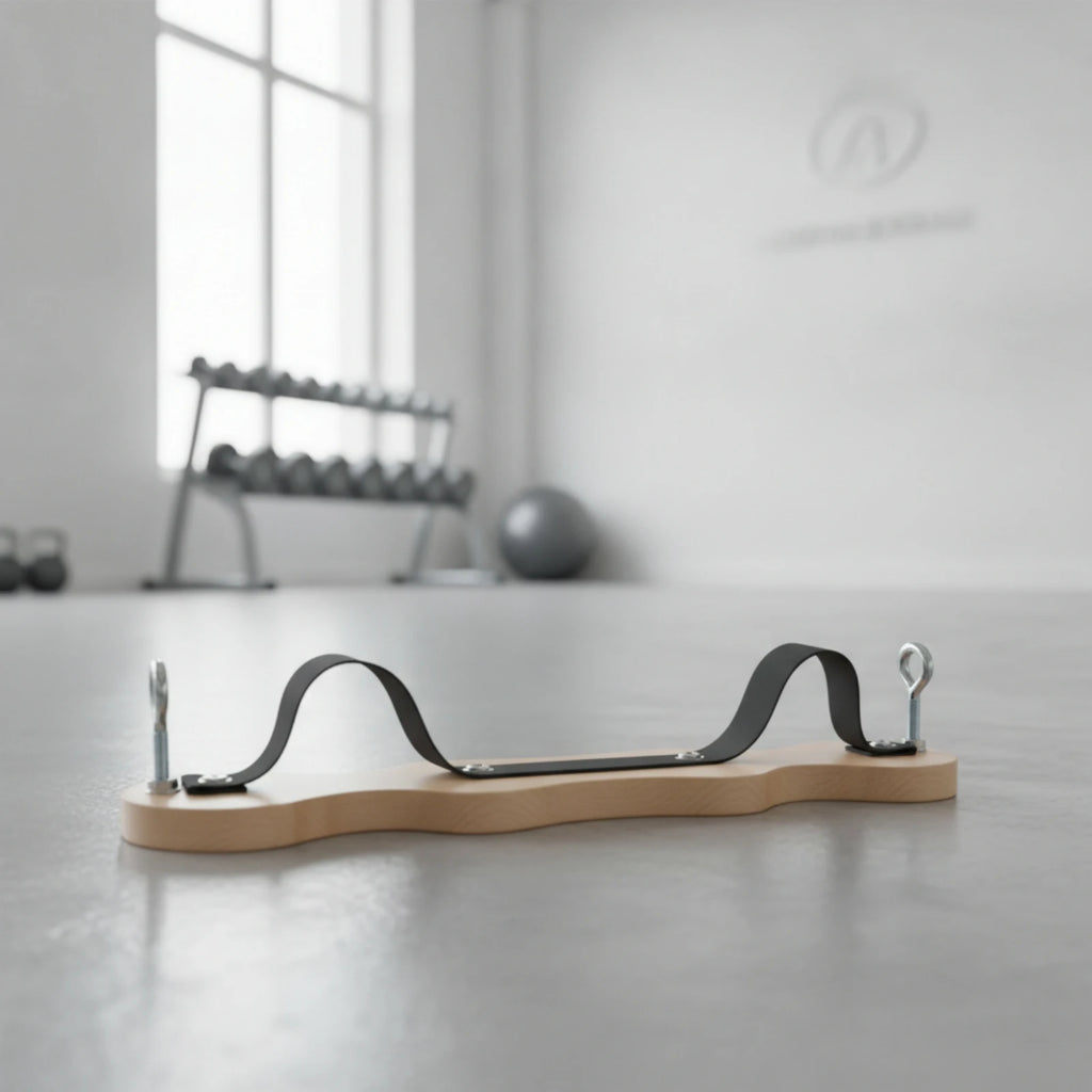 Pilates Correction Board with Strap – Home Stretching Fitness Pilates Training Board PLUSH