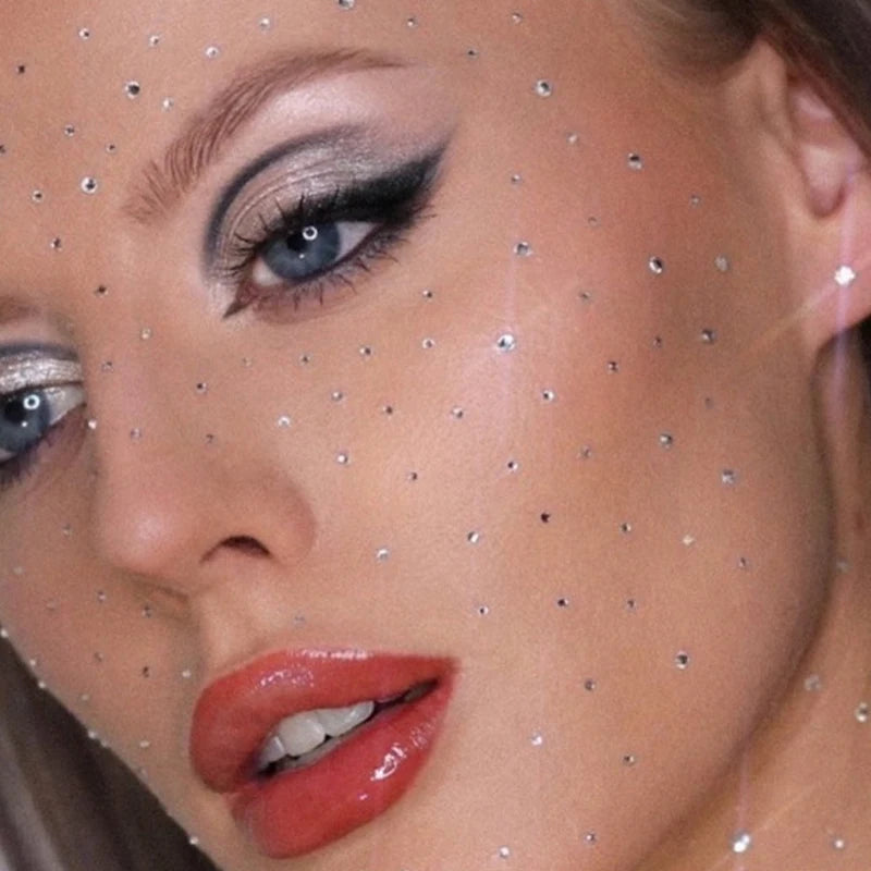Rhinestone Face & Body Glitter Gem Stickers – Mixed Sizes Face & Body Gem Stickers PLUSH