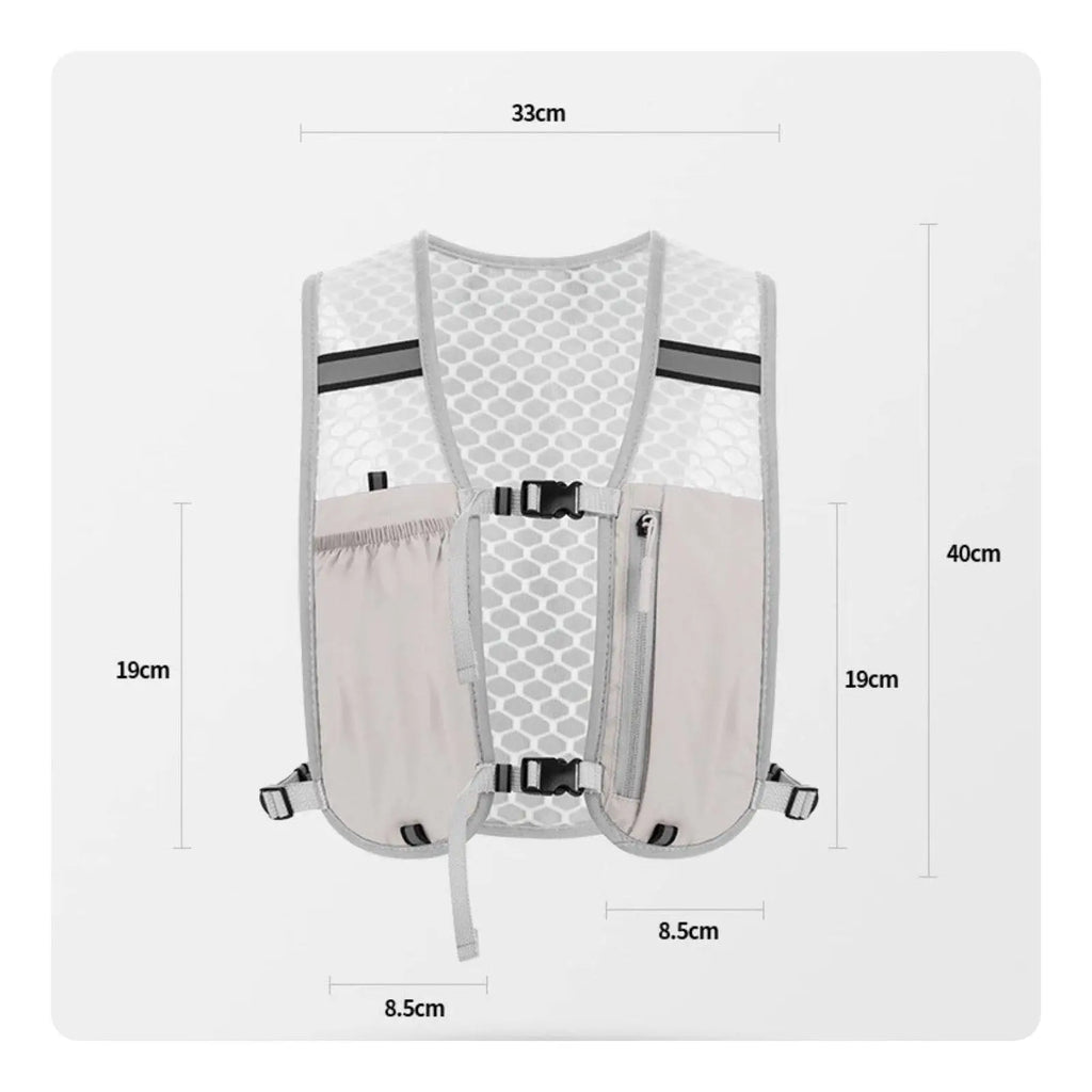 Compact Running Vest Hydration Backpack – Trail & Hiking Hydration Running Vest PLUSH