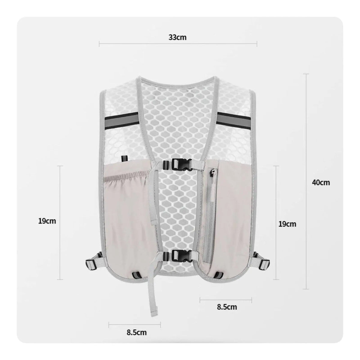 Compact Running Vest Hydration Backpack – Trail & Hiking Hydration Running Vest PLUSH