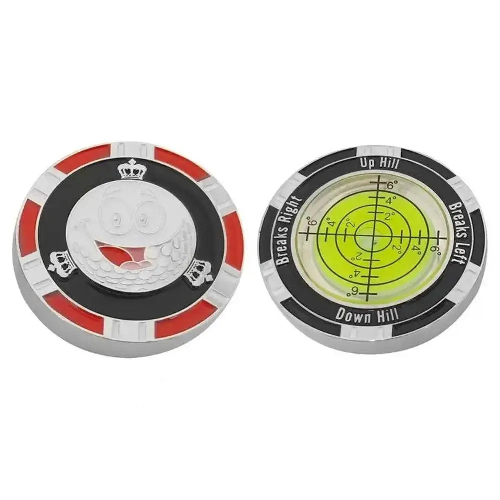Golf Green Reader Slope Meter & Spirit Level Tool Golf Training Tool PLUSH Style1 green