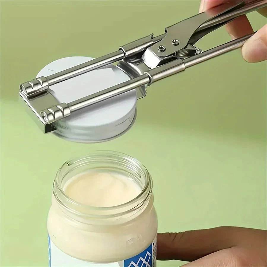Adjustable Multi-Function Jar & Bottle Opener – Stainless Steel Jar & Bottle Opener PLUSH