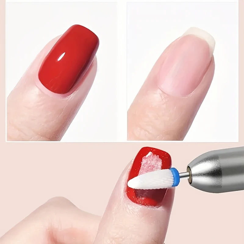 Electric Nail Drill Machine LCD Display Rechargeable Kit Electric Nail Drill PLUSH