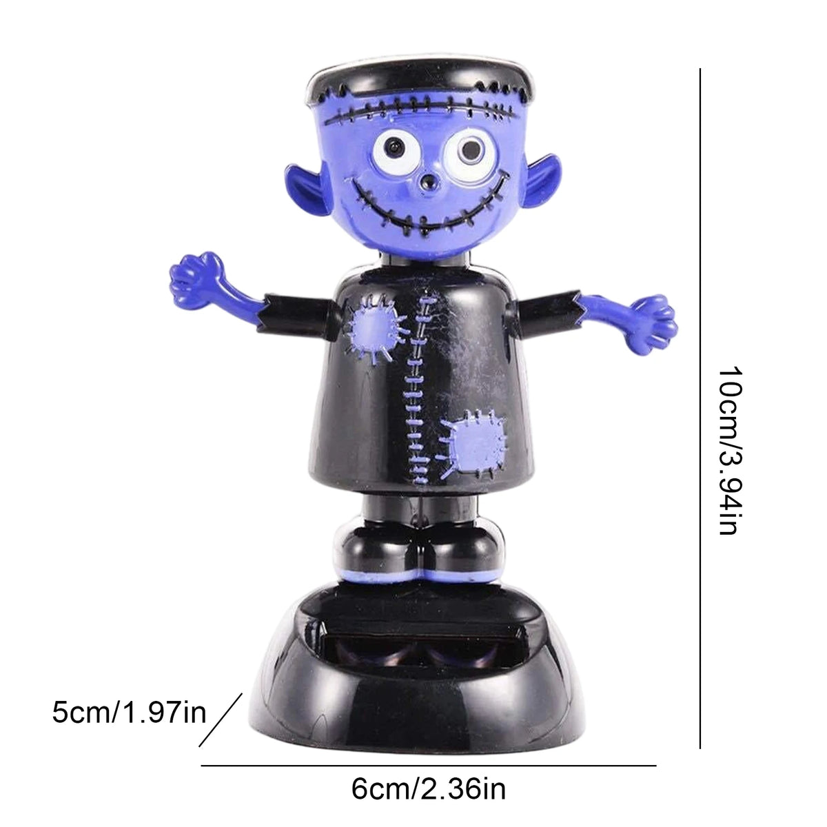 Solar Cactus Bobblehead Car Dashboard Ornament | Fun Gift Car Dashboard Ornament PLUSH E 1PC