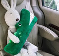 Kids Cartoon Seatbelt Pillow – Neck & Shoulder Pad Cover Kids Seatbelt Pillow PLUSH crocodile