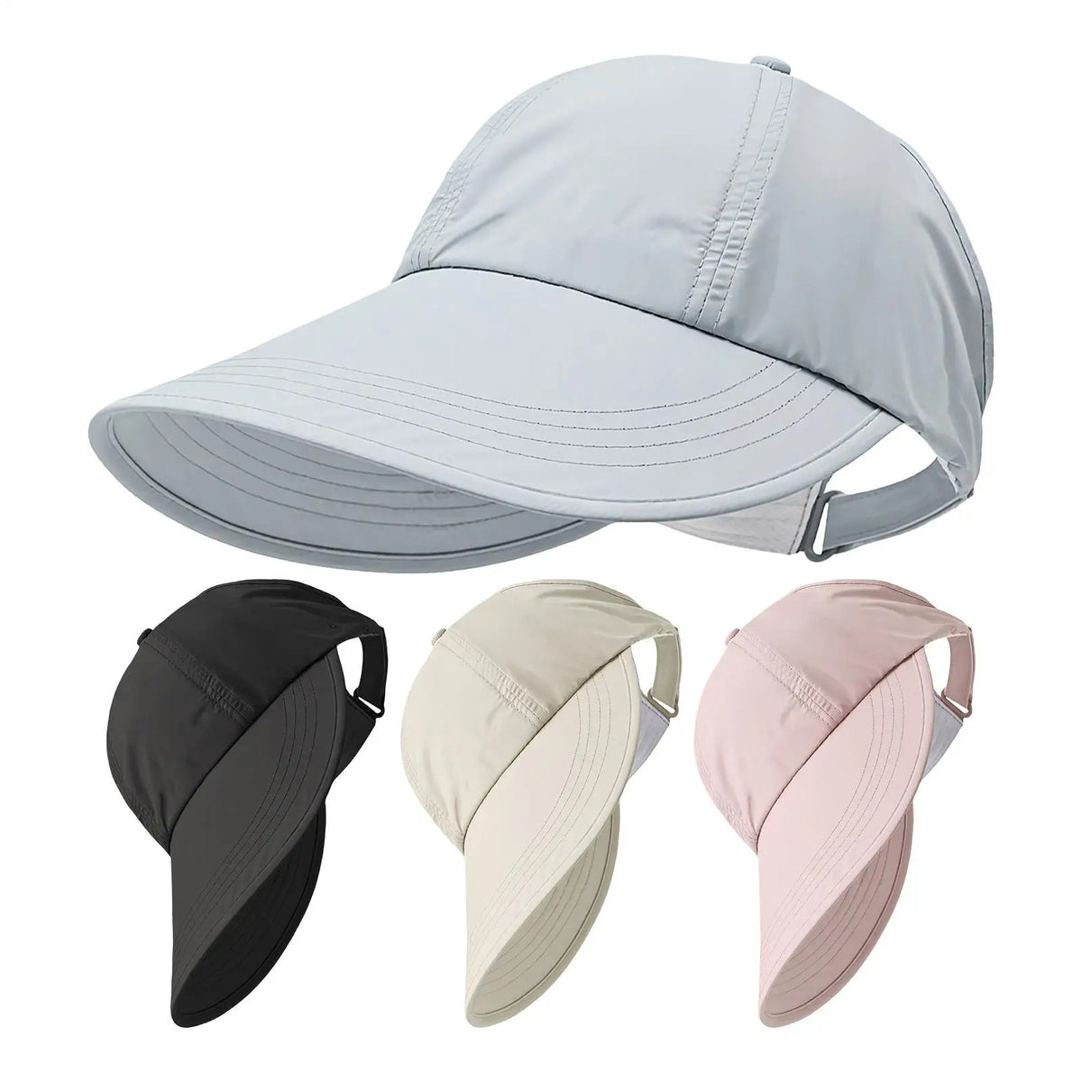 Wide Brim Breathable Sun Hat – UV Protection Unisex Cap Wide Brim Sun Hat PLUSH