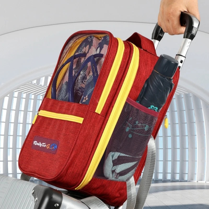 Multifunctional Travel Bag – Shoe & Storage Organizer Pouch Travel Storage Bag PLUSH
