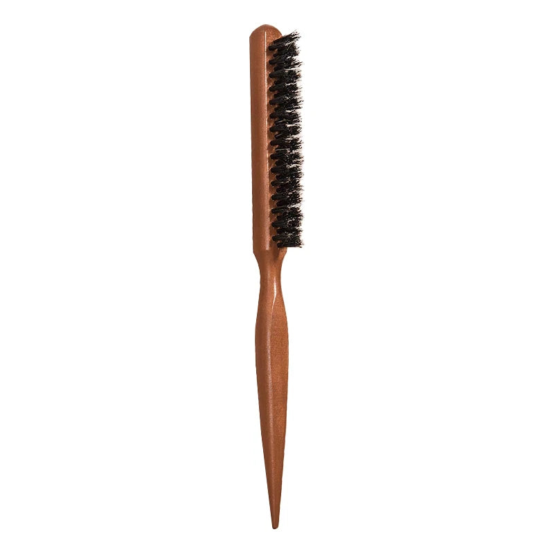 Wooden Handle Bristle Hair Brush Set – All Hair Types Hair Brush Set PLUSH B