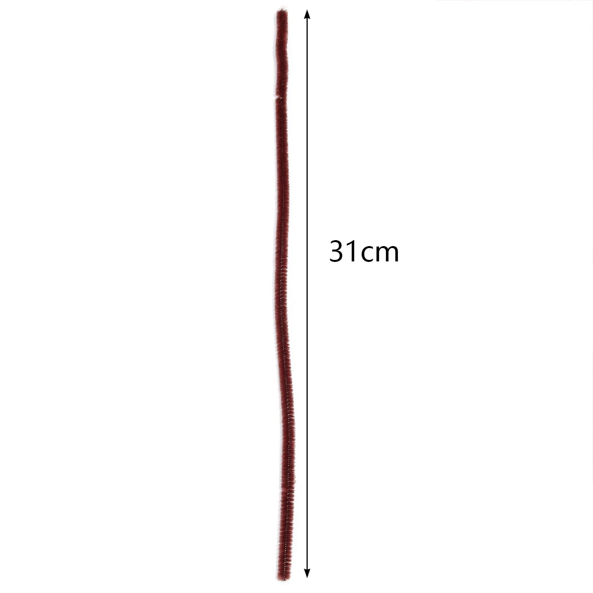 100pcs Chenille Pipe Cleaners – DIY Crafts & Jewelry Making Craft Wire Supplies PLUSH
