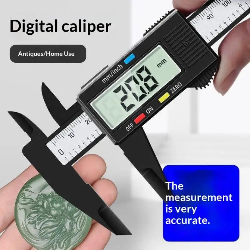 6" Digital Vernier Caliper 0–150mm LCD Electronic Measuring Tool Digital Caliper PLUSH