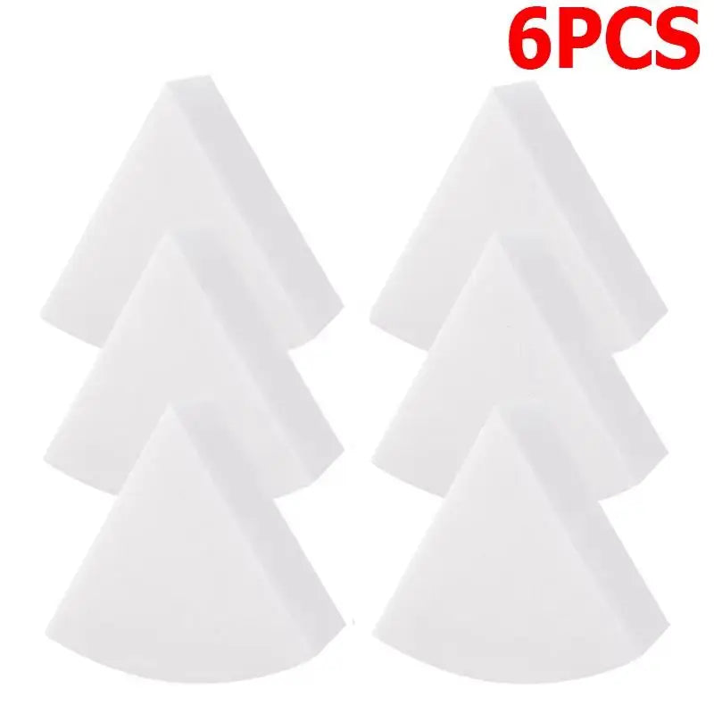 Triangle Wedge Makeup Sponge 1–30pcs | Foundation & Concealer Makeup Sponge PLUSH 6pcs