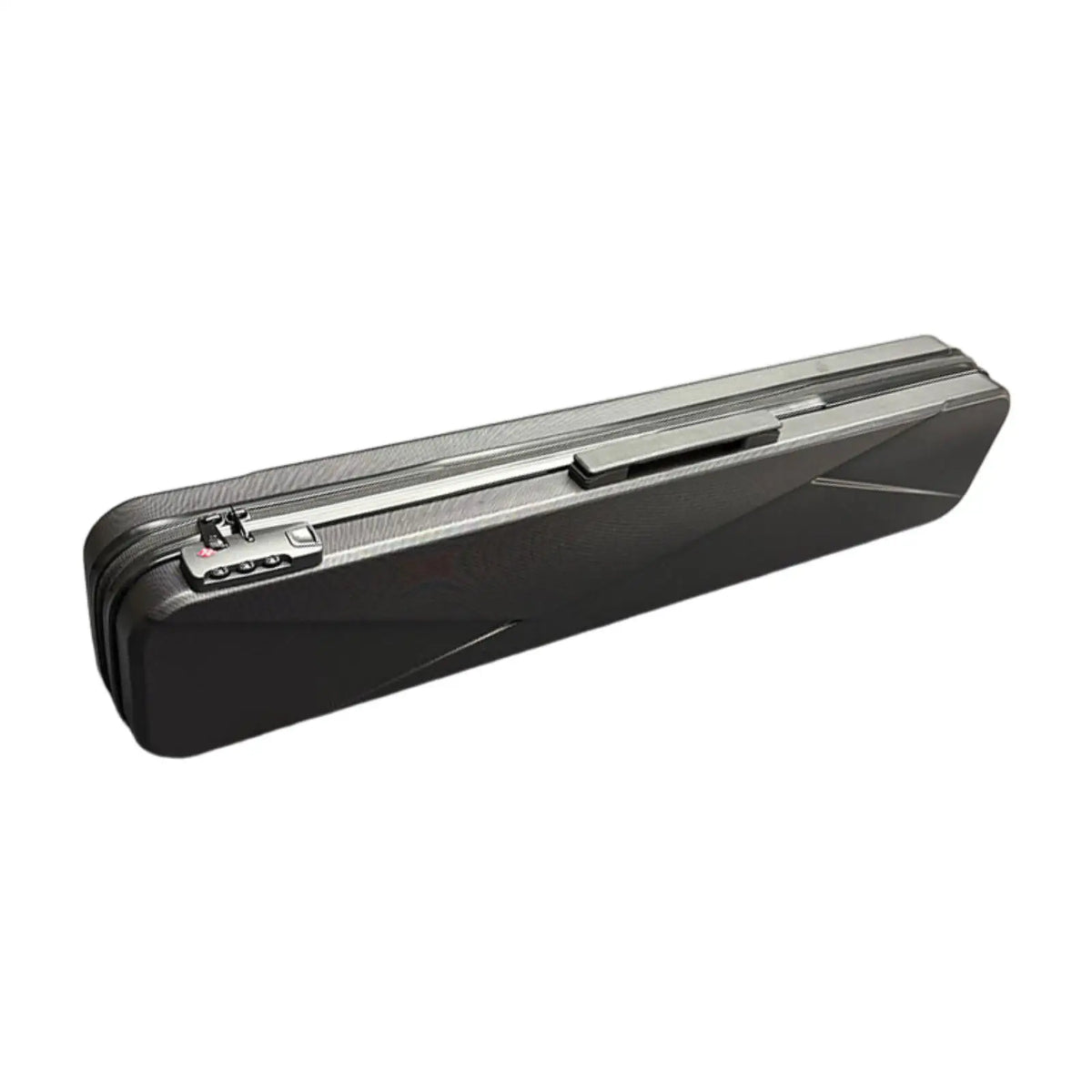 Tooyful Hard Pool Cue Case – Waterproof Foam Interior 1/2 Cues Pool Cue Case PLUSH Black with Lock