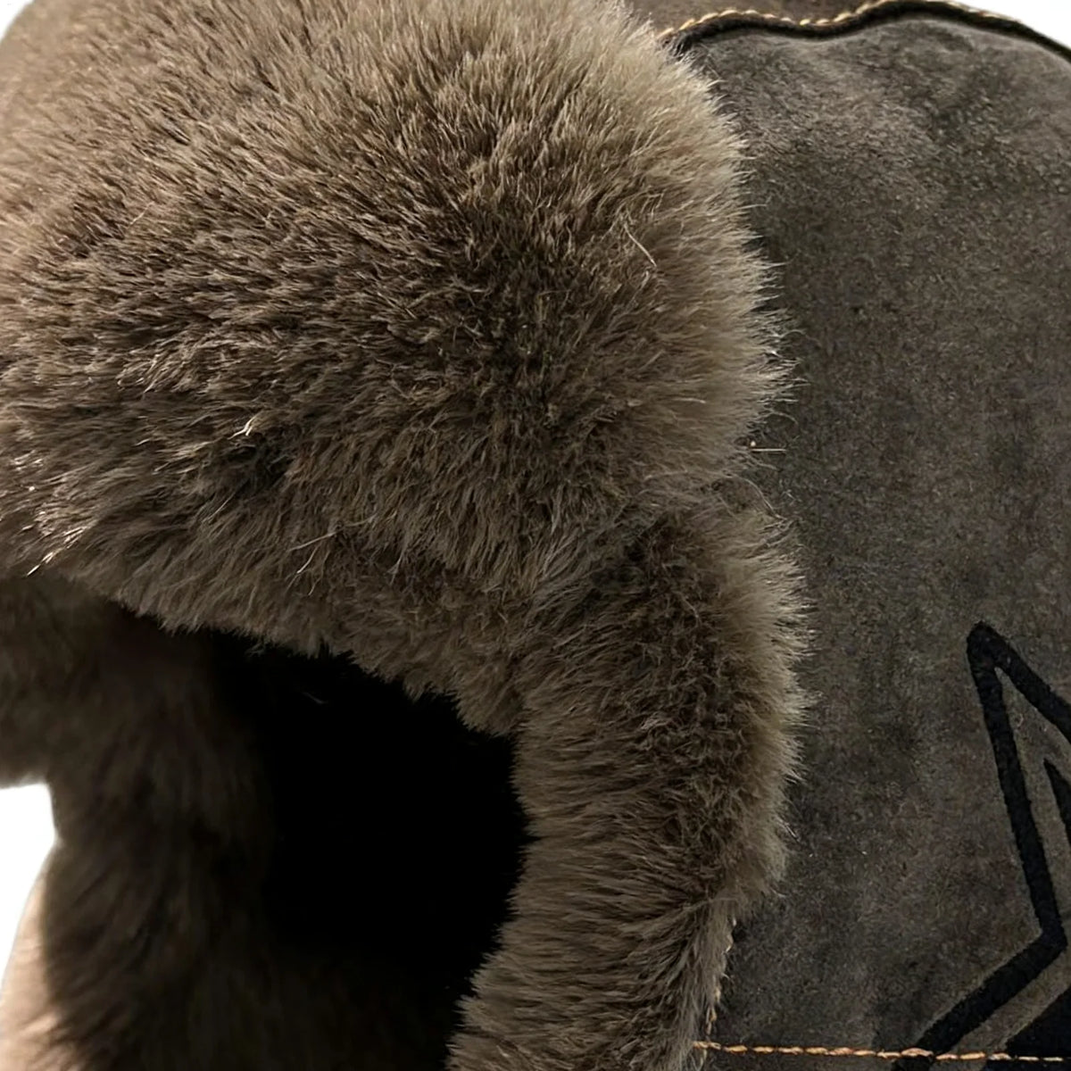 Winter Plush Trapper Hat with Earflaps – Men & Women Winter Trapper Hat PLUSH