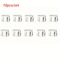 10pcs Invisible Leg Shortening Clips – No-Sew Hem Adjuster Clothing Hem Clips PLUSH 10 pcs