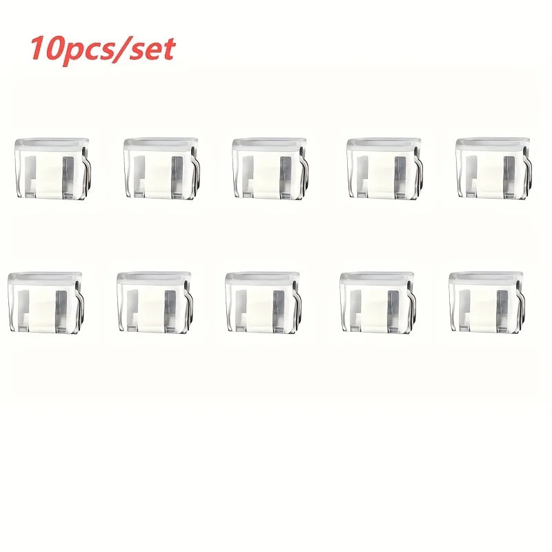 10pcs Invisible Leg Shortening Clips – No-Sew Hem Adjuster Clothing Hem Clips PLUSH 10 pcs