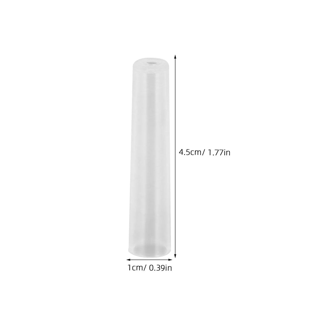 Pencil Extender Holders 10-Pack – Colorful Transparent Cap Covers Pencil Cap Extenders PLUSH
