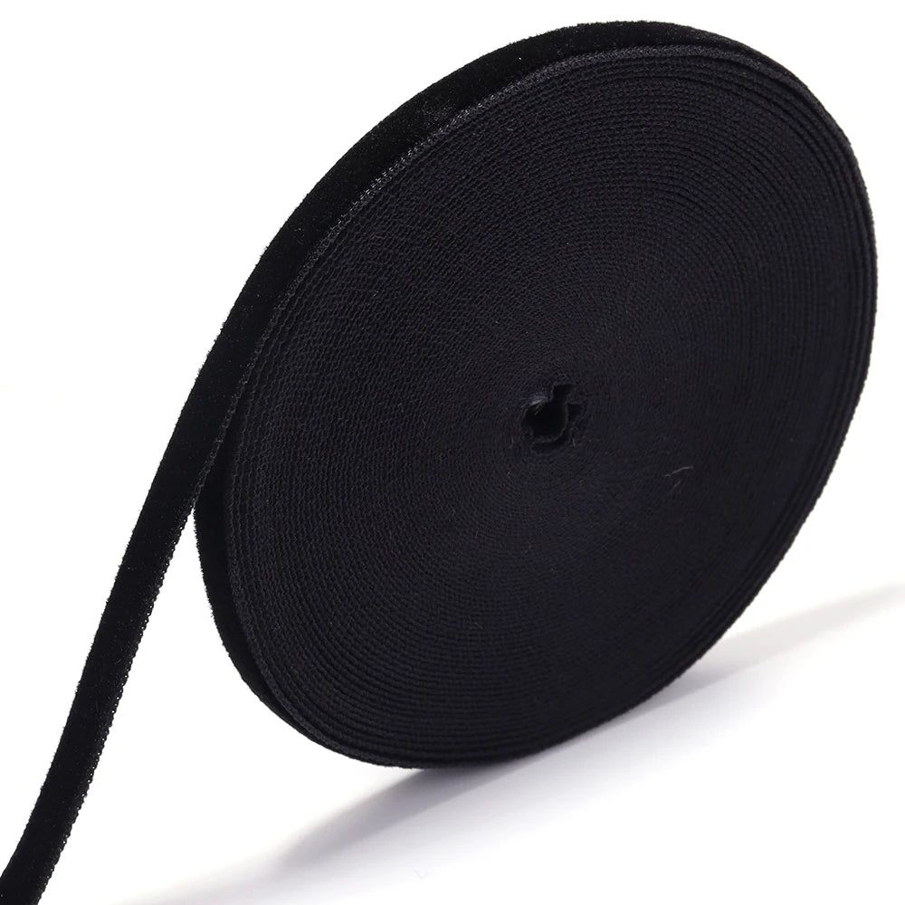 Single Face Velvet Ribbon 1.5" Black Wine Red – 5-10 Yds/Roll Velvet Craft Ribbon PLUSH BK6mm x 10yards 1roll