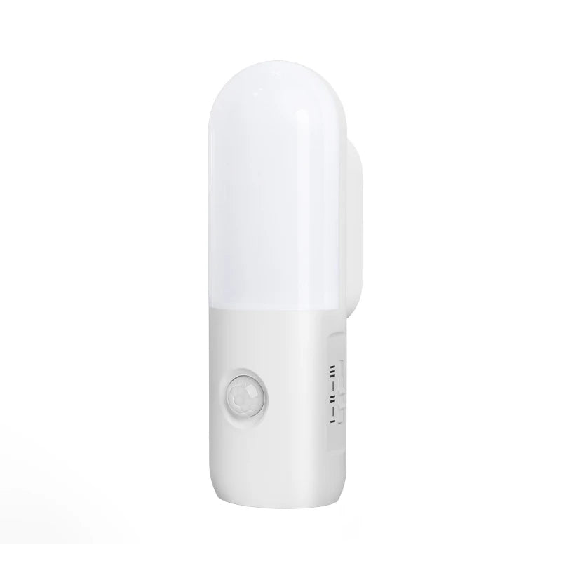 LED Motion Sensor Wall Light – Rechargeable Night Light Motion Sensor Night Light PLUSH Ivory