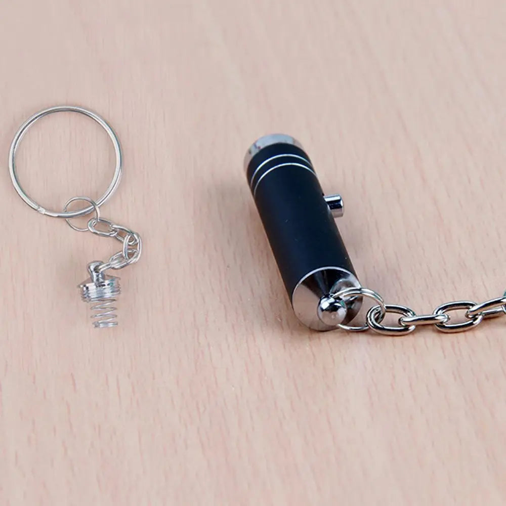 UV LED Keychain Flashlight – Counterfeit Money Detector Torch UV Keychain Flashlight PLUSH