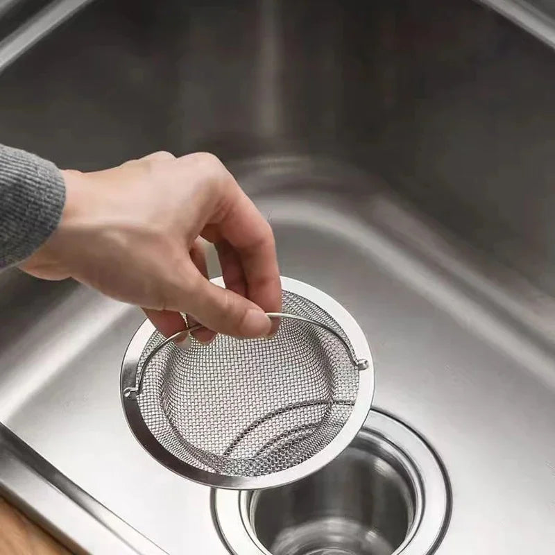 Stainless Steel Kitchen Sink Strainer & Anti-Clog Drain Filter Sink Drain Strainer PLUSH