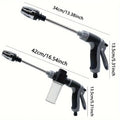 2-in-1 Dual Hose Portable Pressure Washer Kit – Car & Home Portable Pressure Washer PLUSH 2PCS