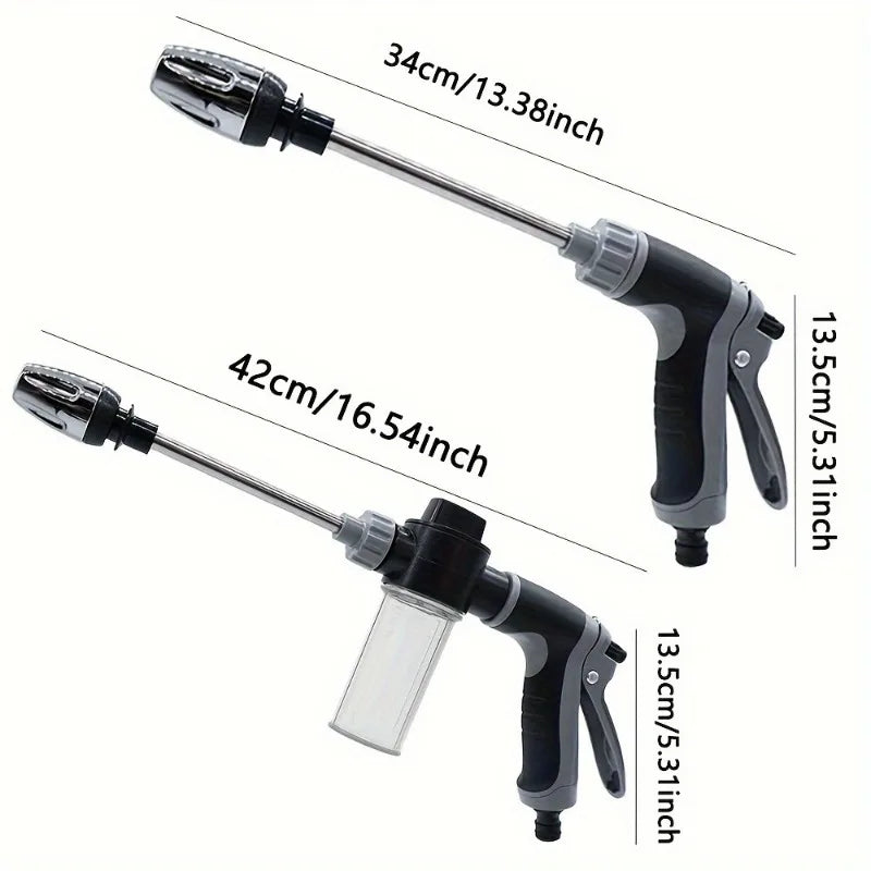2-in-1 Dual Hose Portable Pressure Washer Kit – Car & Home Portable Pressure Washer PLUSH 2PCS