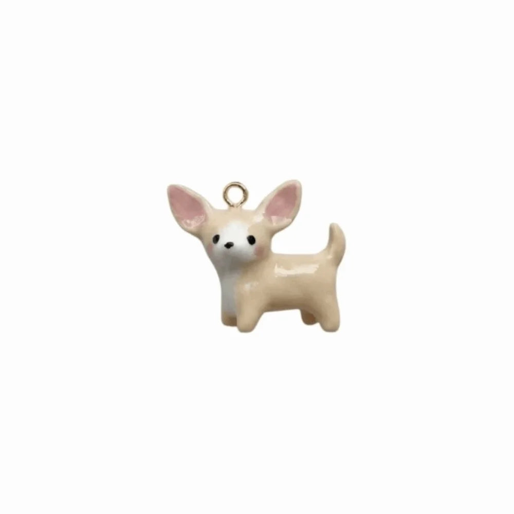 Cute Enamel Dog Breed Pendant – Shih Tzu, Beagle & More Enamel Dog Pendant PLUSH Style 6