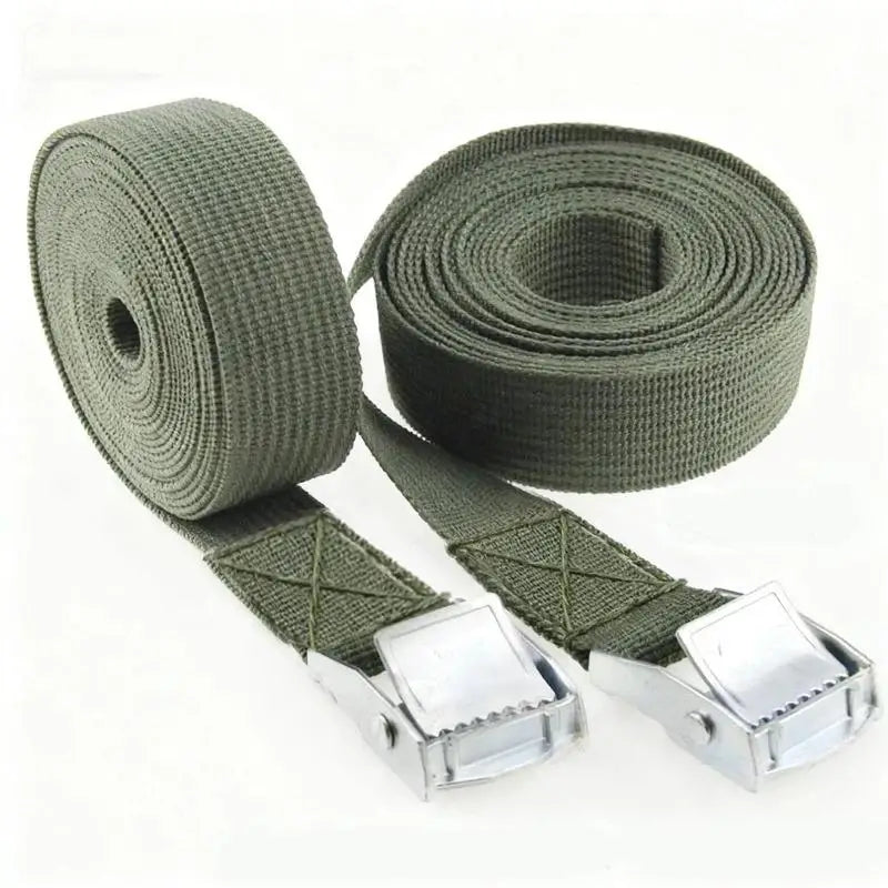 Adjustable Tie Down Cargo Strap 1–5M | PP Webbing Zinc Buckle Cargo Tie-Down Strap PLUSH