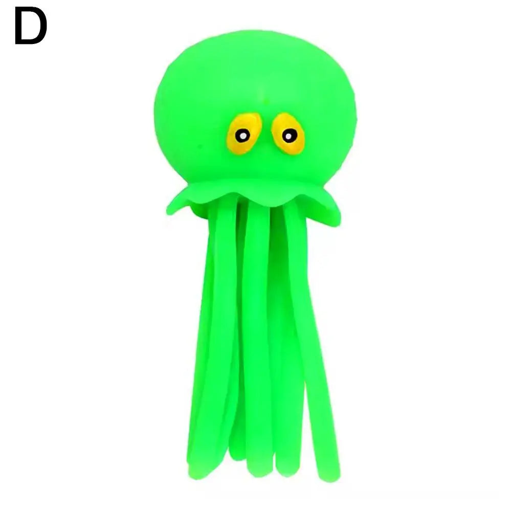 Octopus Water Squirt Bath Toy for Kids – Fun Squeeze Toy Kids Bath Toy PLUSH Green