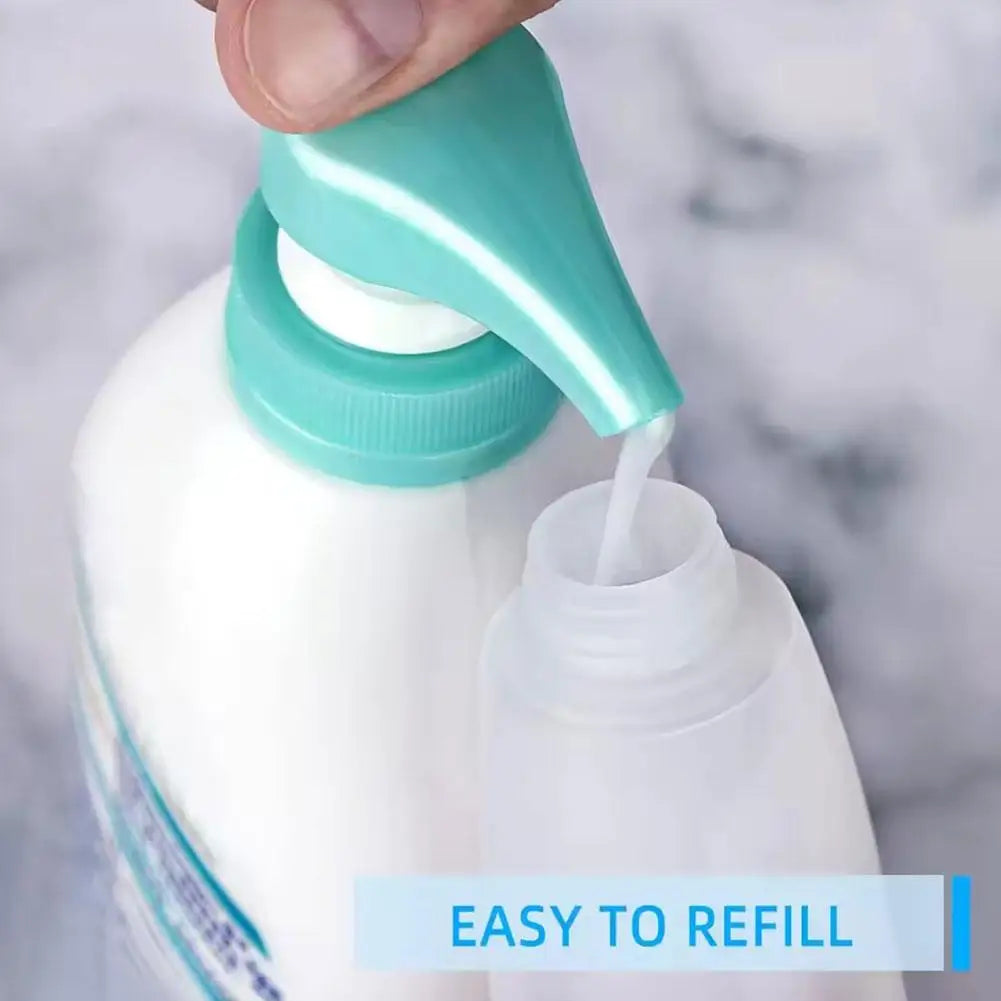 4-Pack Leak-Proof Silicone Travel Bottles | 60ml Refillable Set Travel Toiletry Bottles PLUSH