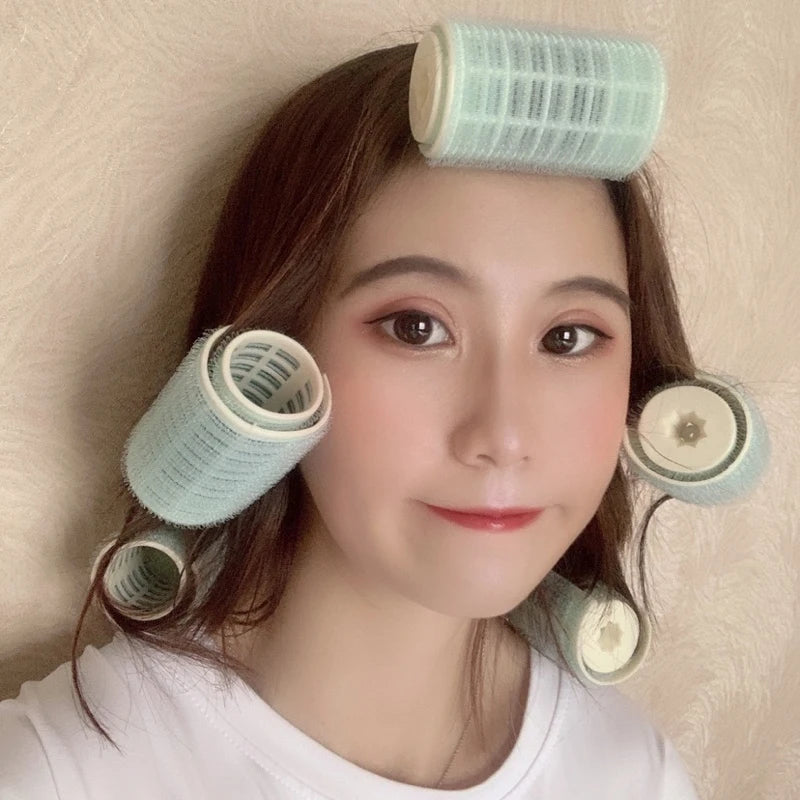 Self-Adhesive Magic Hair Roller – DIY Heatless Curl Tool Hair Roller PLUSH