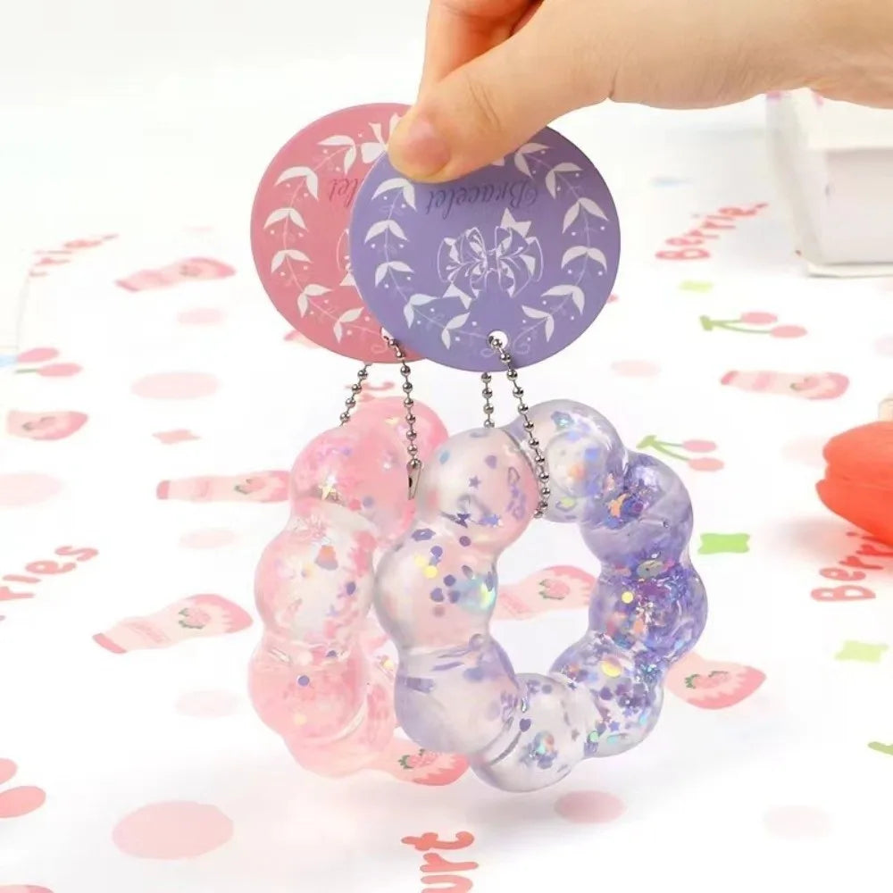 Sensory Fidget Bracelet – Slow Rebound Donut Squeeze Toy Fidget Toy Bracelet PLUSH