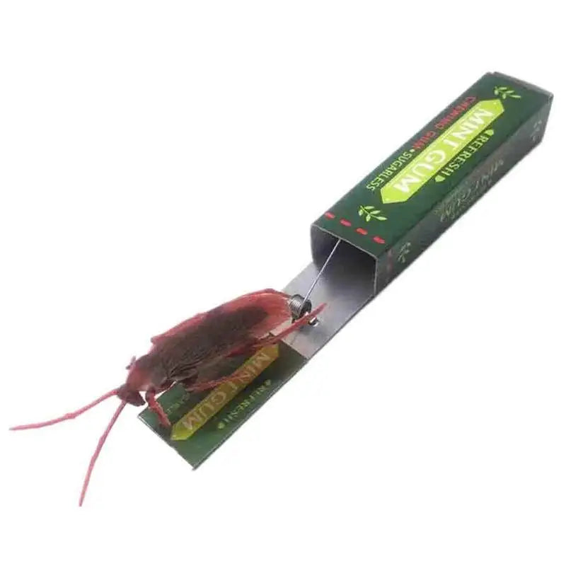 2pcs Cockroach Chewing Gum Prank Toy – April Fool's Fun Novelty Prank Toy PLUSH 2pcs