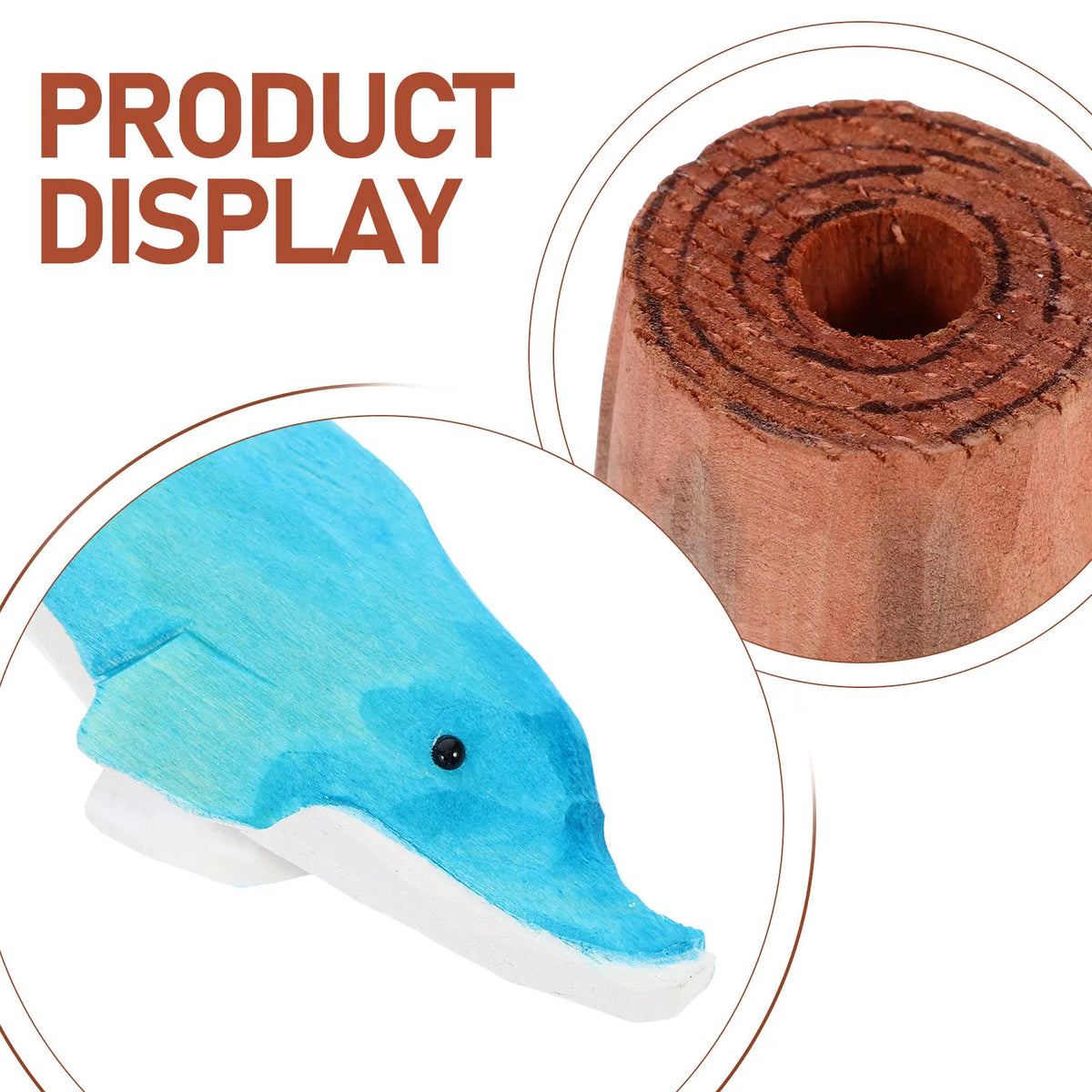 Dolphin Handcrafted Wooden Novelty Pen – Student Stationery Novelty Wooden Pen PLUSH