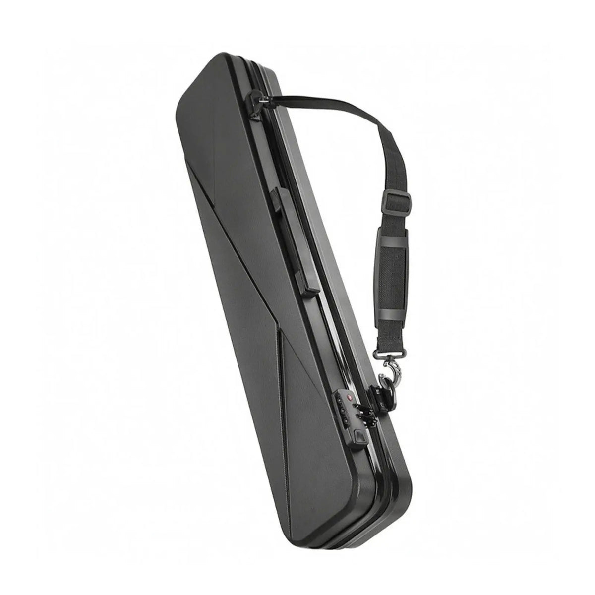Hard Pool Cue Case with Combination Lock & Shoulder Strap Pool Cue Case PLUSH