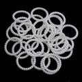 30pcs Pearl Hollow Spacer Beads Heart Star Round – DIY Jewelry Jewelry Making Beads PLUSH round