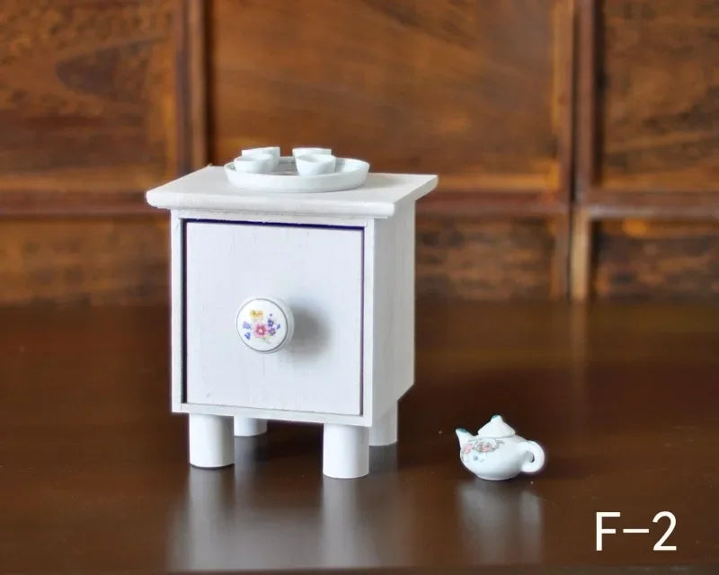 Miniature Wooden Coffee Table Prop – Children's Photography Photography Prop PLUSH F2