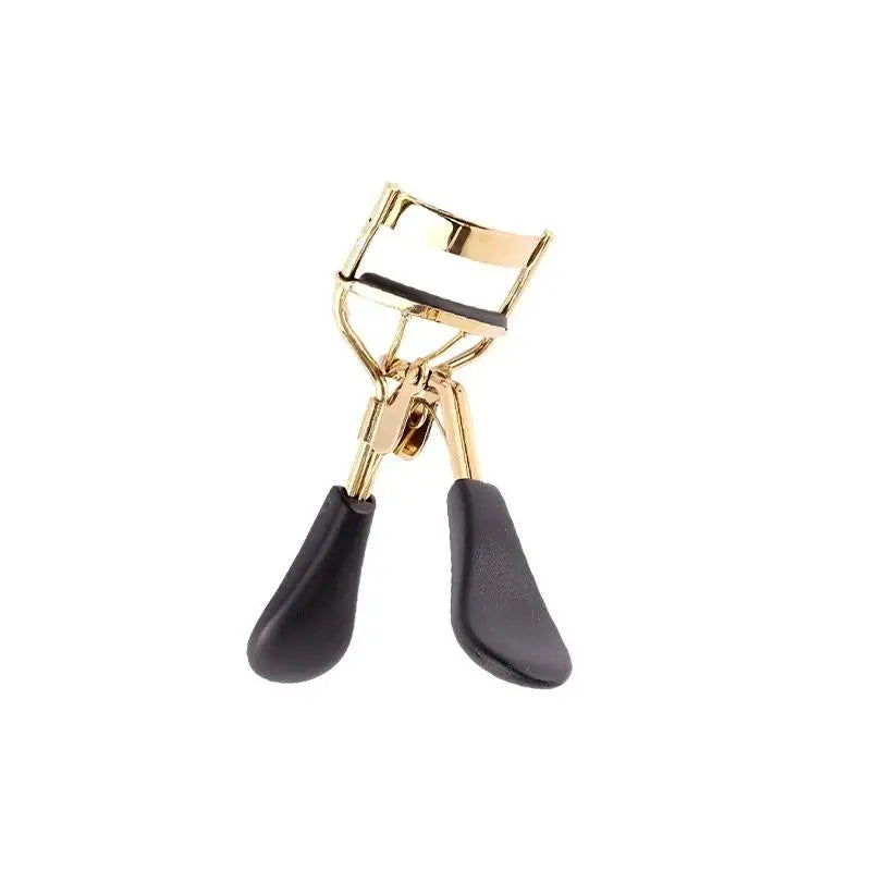 Stainless Steel One-Step Eyelash Curler | Makeup Essential Eyelash Curler PLUSH Gold