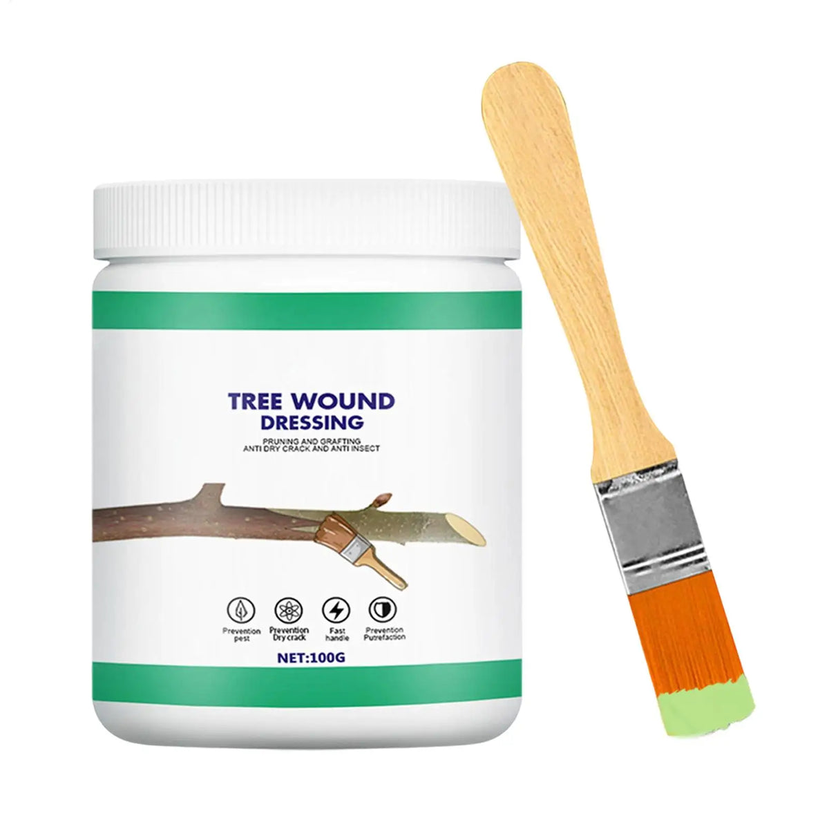 Tree Wound Sealer 100g – Protective Bark & Pruning Paste Tree Wound Sealer PLUSH