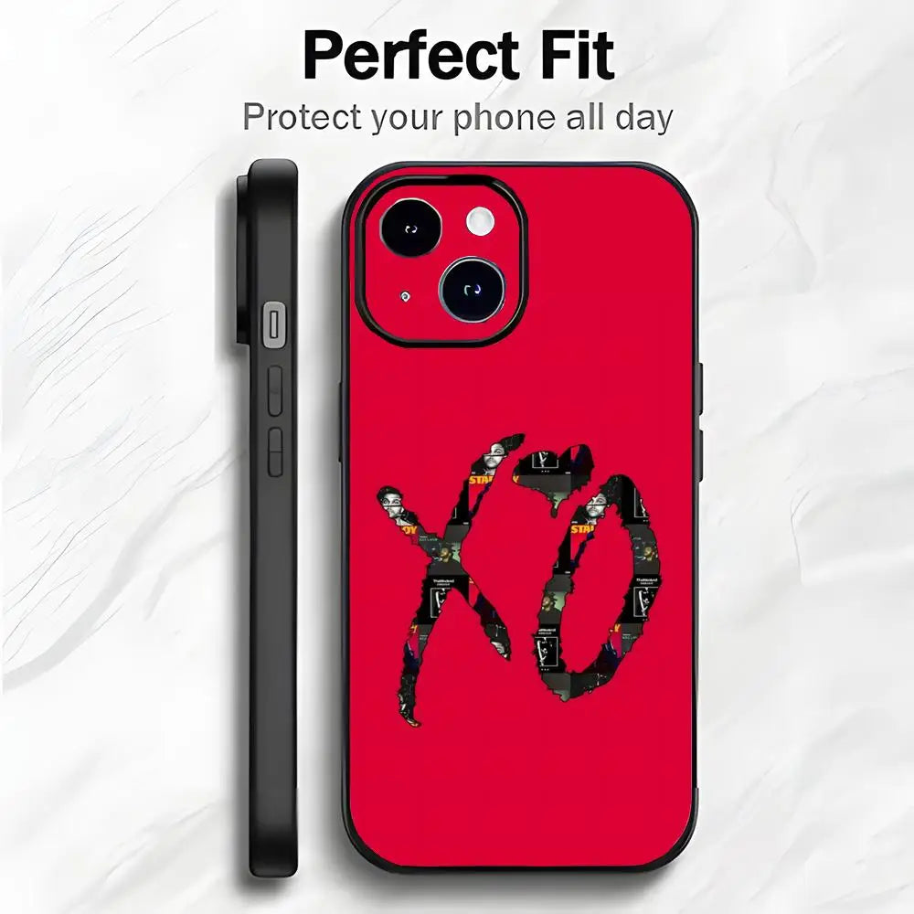 The Weeknd Minimalist iPhone Case – Shockproof Poster Cover iPhone Phone Case PLUSH -5 iPhone 14