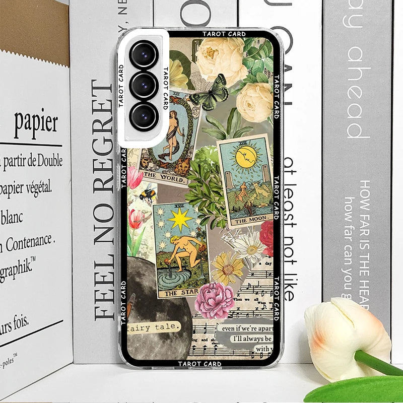 Witch Tarot Card Phone Case – Samsung Galaxy S22–S26 Series Phone Case PLUSH