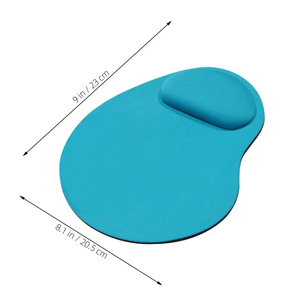 Ergonomic Mouse Pad with Silicone Wrist Support | Non-Slip Ergonomic Mouse Pad PLUSH