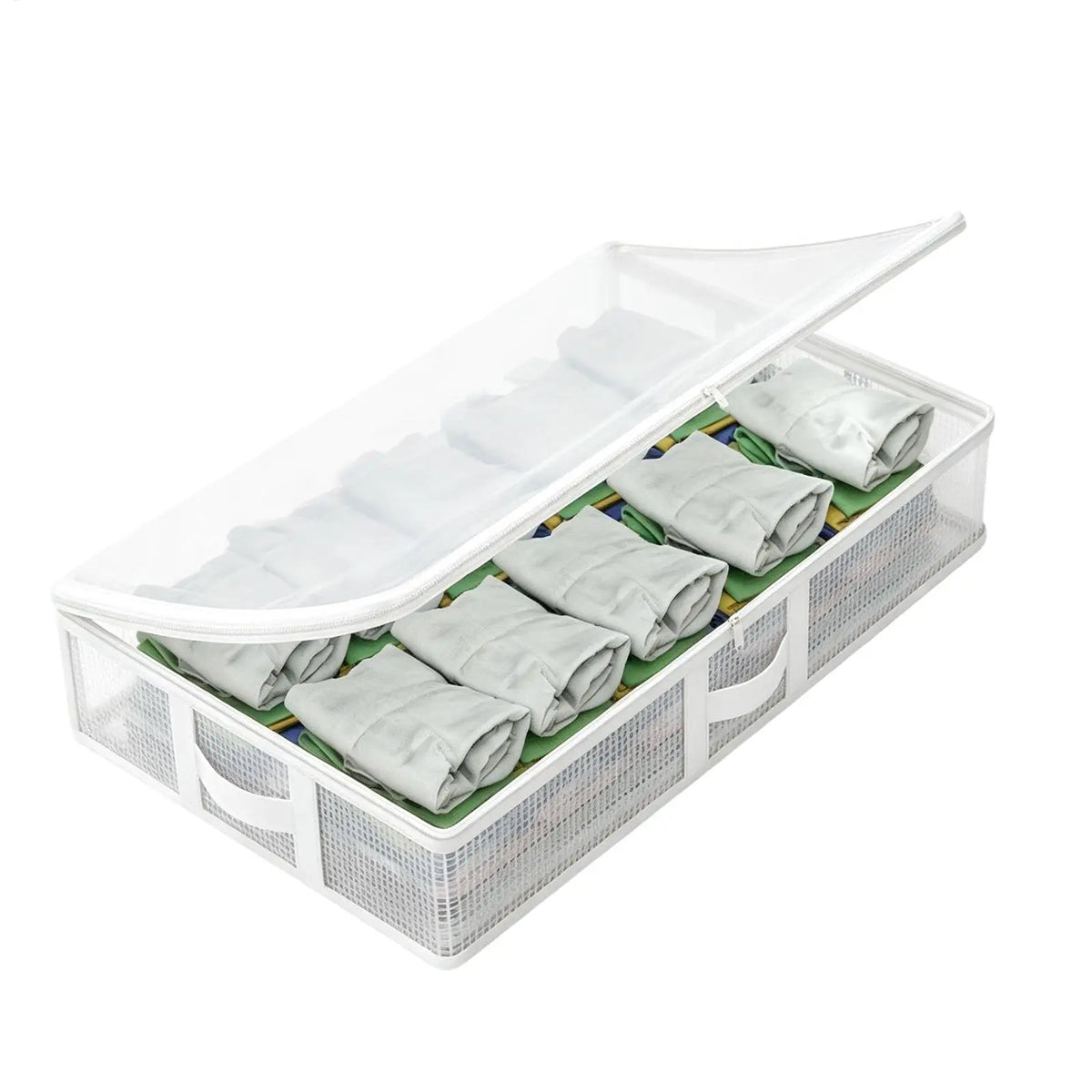 Under Bed Storage Bag 80x47x20cm – Foldable Clothes Organizer Under Bed Storage Bag PLUSH